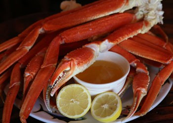 Crab legs buffet