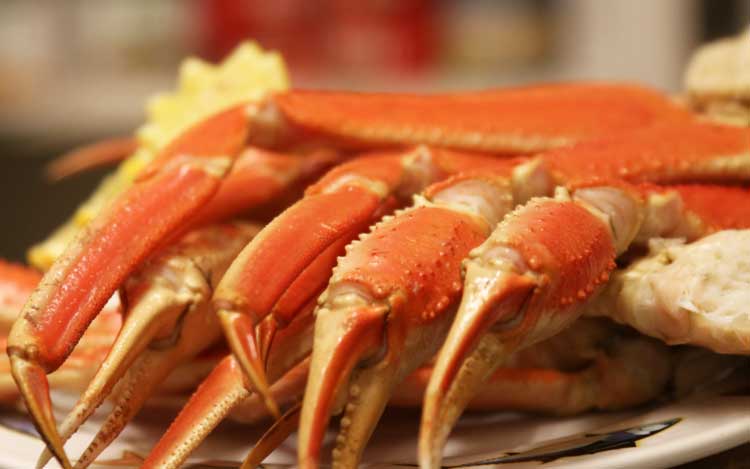 All you can eat Alaskan crab legs